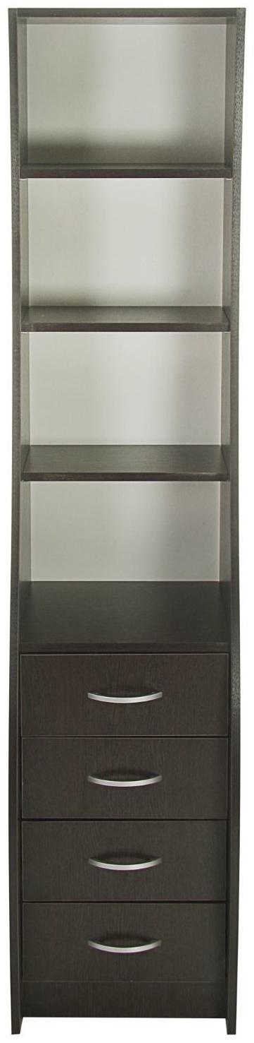 Стойка стола компьютерного, 400х455х1790, Венге темный