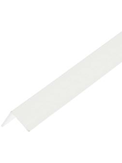 Уголок ПВХ белый 10х10х2700 мм