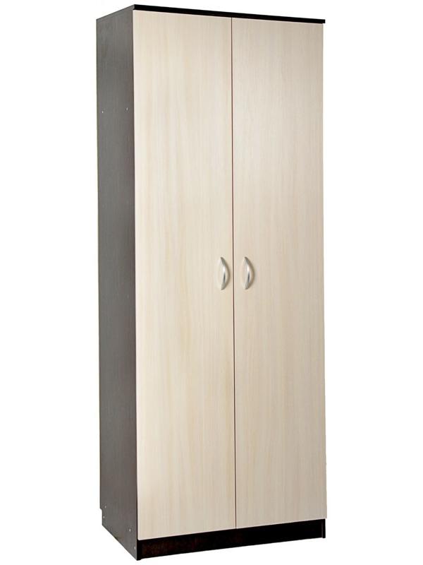 Шкаф распашной 2-х створчатый, 810х500х2100, Венге темный/Венге светлый