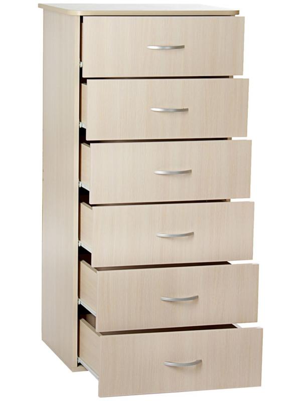 Комод №5, 600х450х1250, Венге светлый