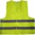 Жилет светоотражающий, салатовый, р-р XXL 65 х 70 см, на липучках