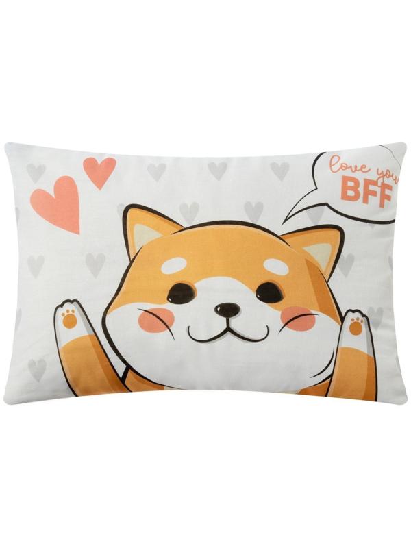 Комплект наволочек Этель Best friend 50х70 см - 2 шт, 100% хлопок, бязь