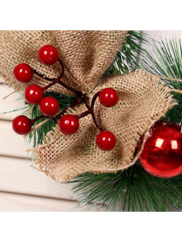 Венок новогодний d-30 см 