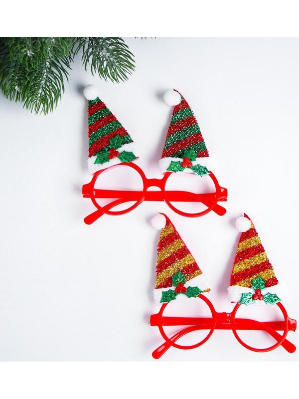 Карнавальные очки «Колпачки», цвета МИКС