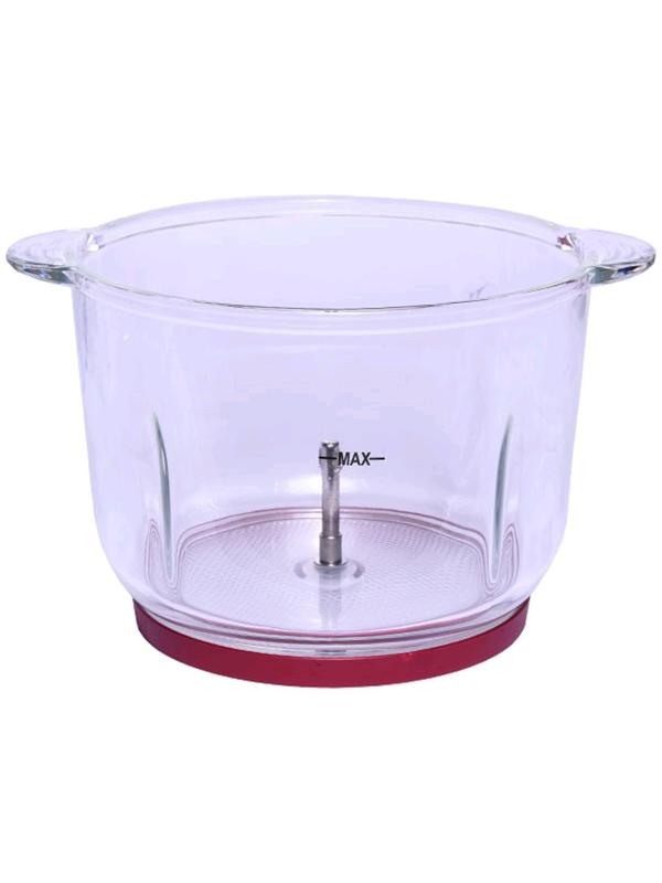 Измельчитель Oursson CH3040/DC, стекло, 300 Вт, 2 л, бордовый