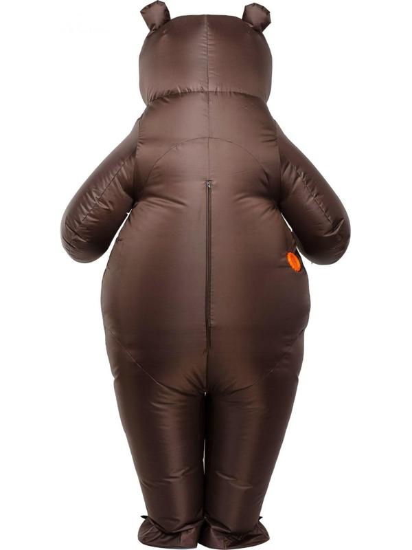 Костюм надувной «Бурый медведь», рост 150-190 см