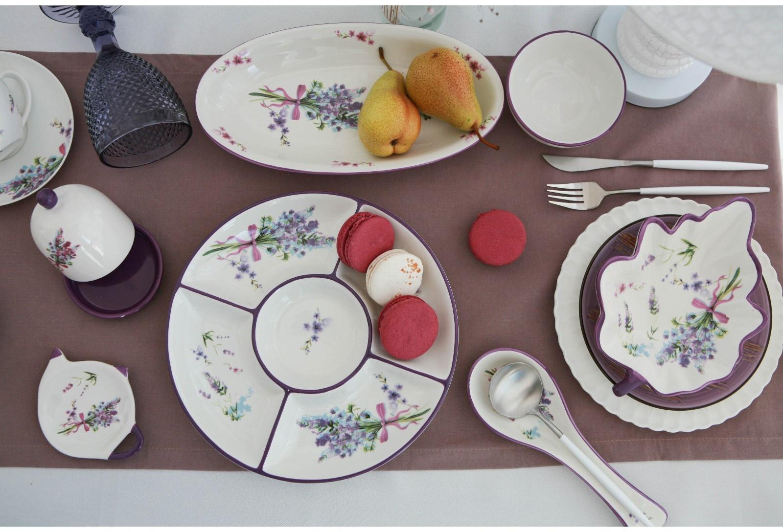 Подставка под ложку Доляна «Лаванда», 22,5×7,5×2,5 см