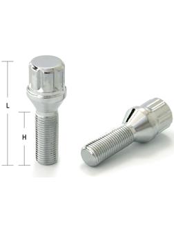 Болт M12x1,25, 55/30, внешний спец, хром