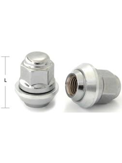 Гайка M12x1,5, 32, hex19, конус вращающийся, закрытая, хром