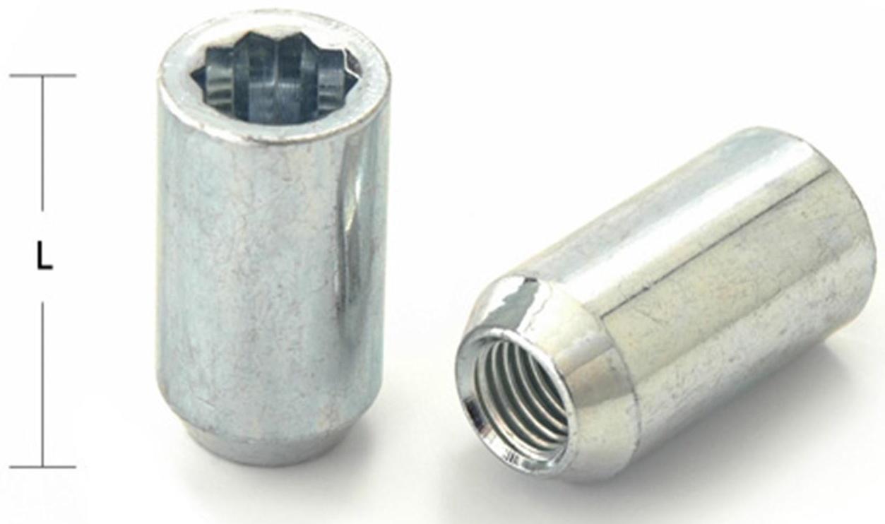 Гайка M14x1,5, 37, спец., конус, цинк