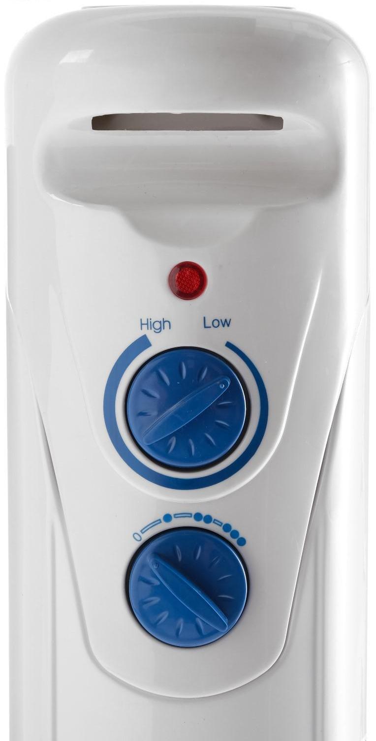 Обогреватель ENGY EN-2307 Fusion, масляный, 1500 Вт, 7 секций, 15 м², серый