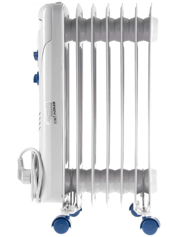 Обогреватель ENGY EN-2307 Fusion, масляный, 1500 Вт, 7 секций, 15 м², серый