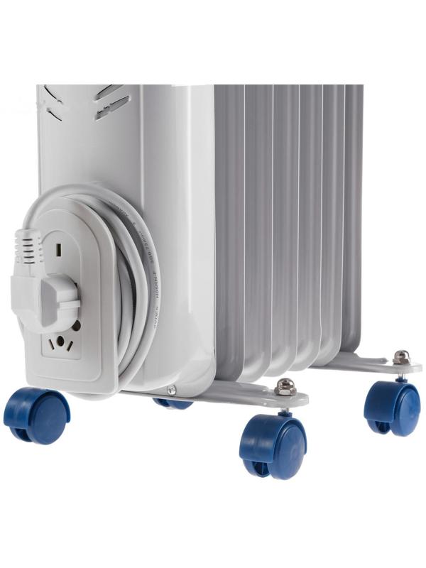 Обогреватель ENGY EN-2307 Fusion, масляный, 1500 Вт, 7 секций, 15 м², серый