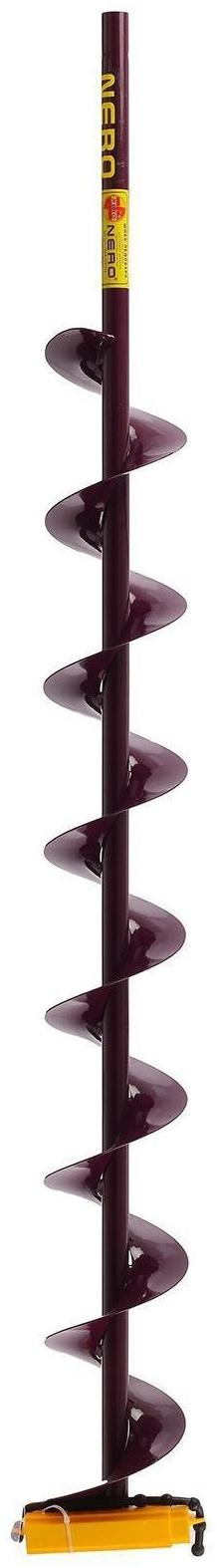 Шнек (ПВ) 130 мм под дрель через адаптер L-шнека 0.96 м, L-транспортная 1.25 м, L-рабочая 1.1 м, 2.5 кг