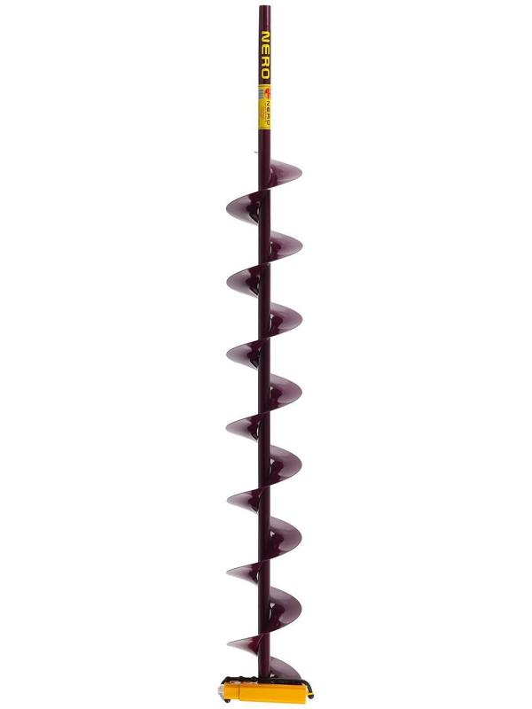 Шнек (ПВ) 150 мм под дрель через адаптер L-шнека 0.96 м, L-транспортная 1.25 м, L-рабочая 1.1 м, 3 кг