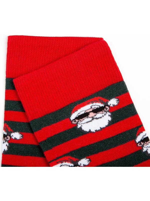 Носки мужские, цвет красный, размер 25-27