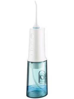 Ирригатор Kitfort КТ-2908, портативный, 5 Вт, 300 мл, 4 режима, 2 насадки, от АКБ, белый