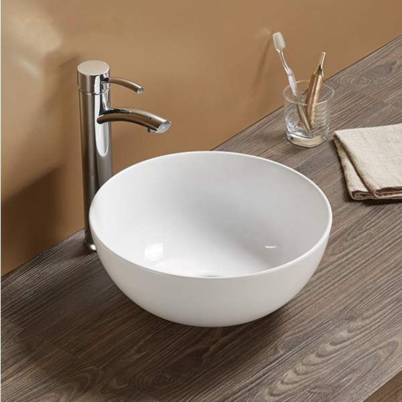 Раковина COMFORTY 107, накладная, цвет белый