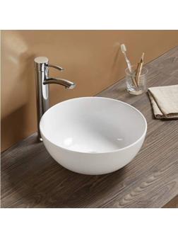 Раковина COMFORTY 107, накладная, цвет белый