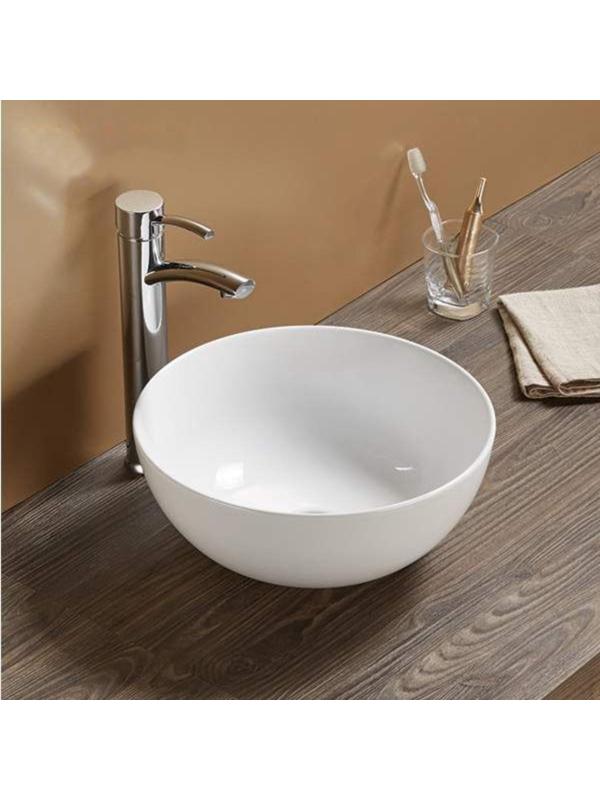 Раковина COMFORTY 107, накладная, цвет белый