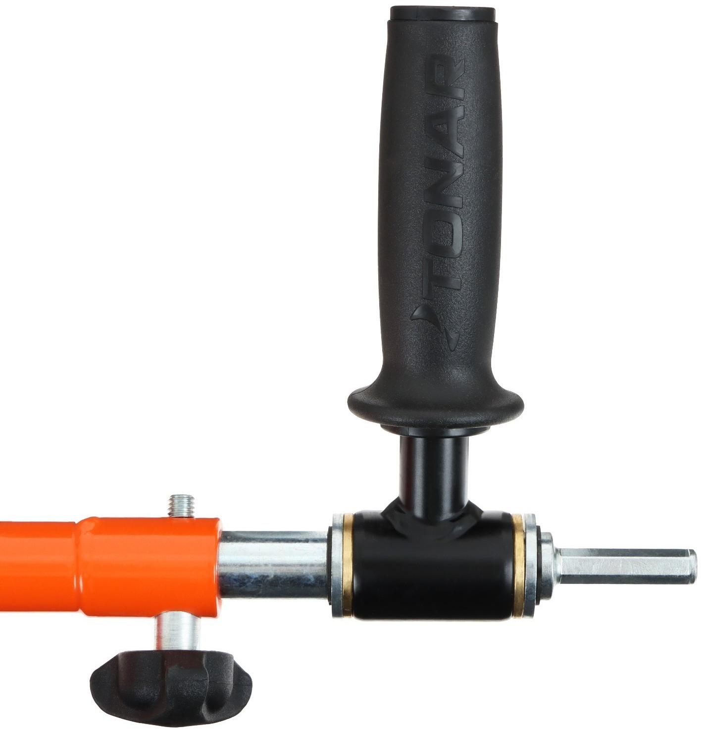 Комплект под мотобур: шнек MOTOSHTORM 150R + адаптер АШ-02 + молоточек