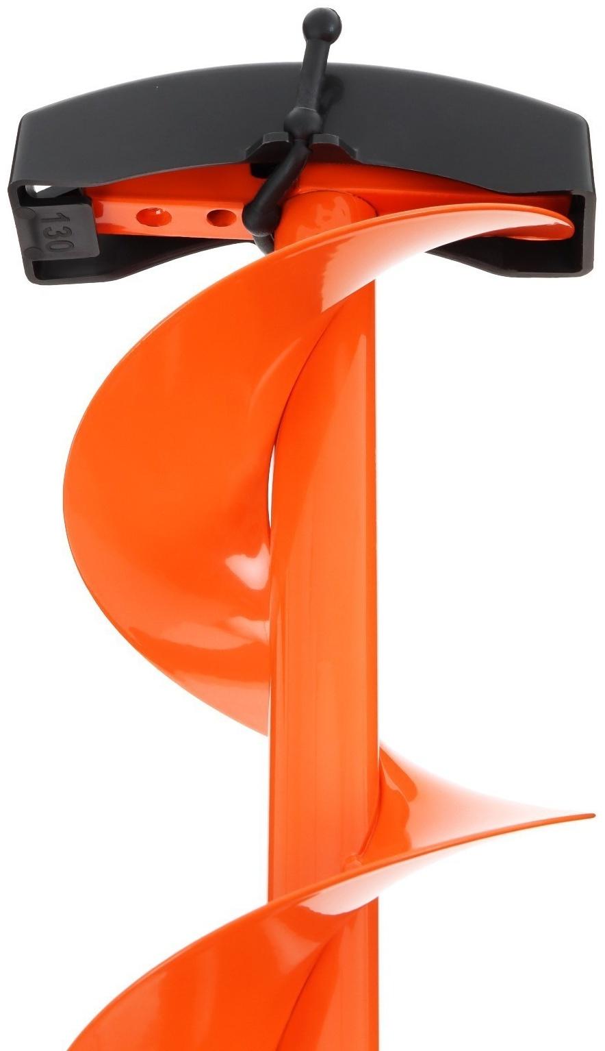 Комплект под мотобур: шнек MOTOSHTORM 150R + адаптер АШ-02 + молоточек