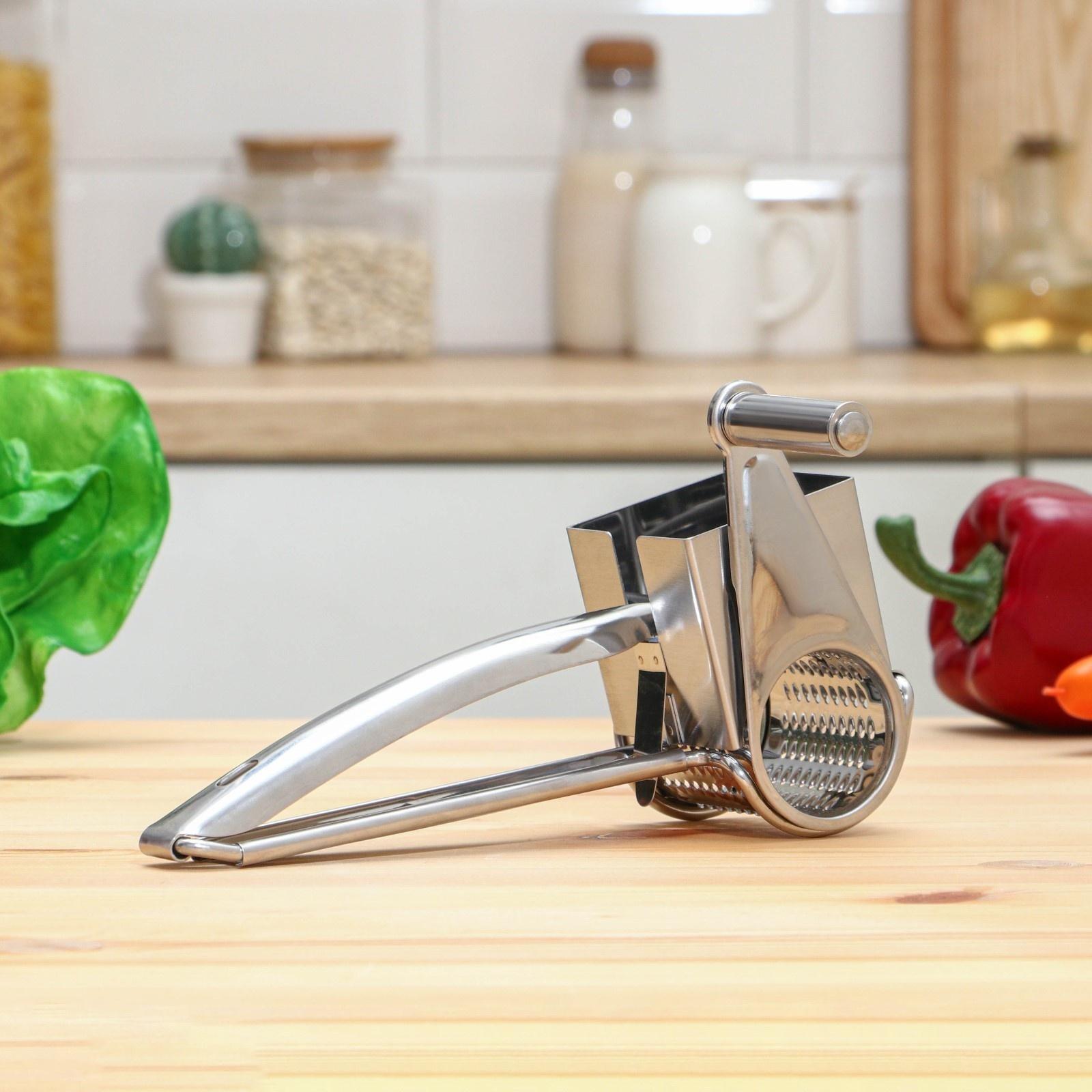 Комбайн механический Steel, нержавеющая сталь