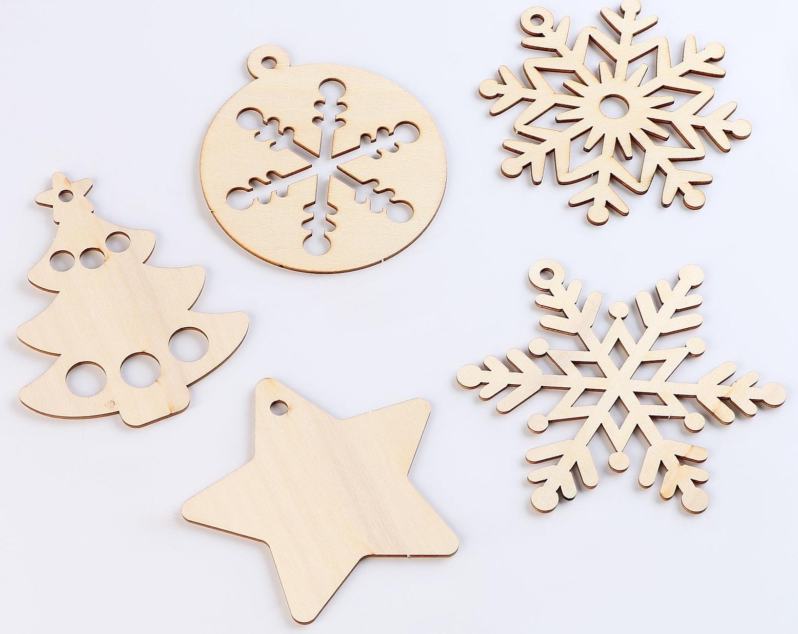 Набор для творчества «Рисуем в технике Эбру» Новый год, А5+5 ёлочных украшений