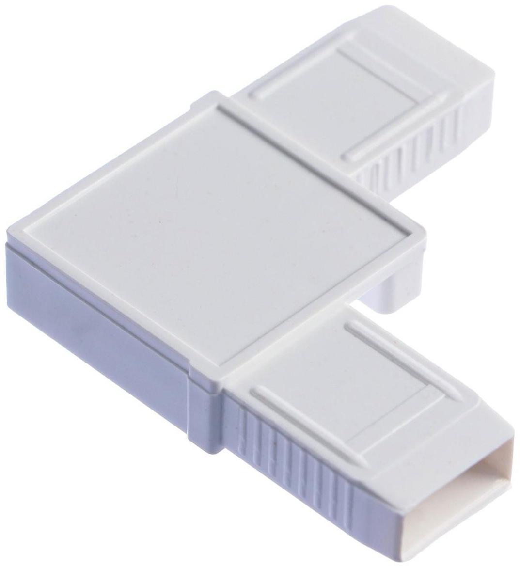 Соединительный уголок м.с. № 8 Белый, 4 шт