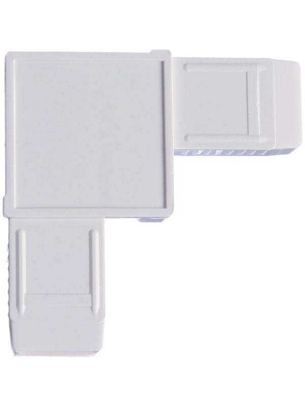 Соединительный уголок м.с. № 8 Белый, 4 шт