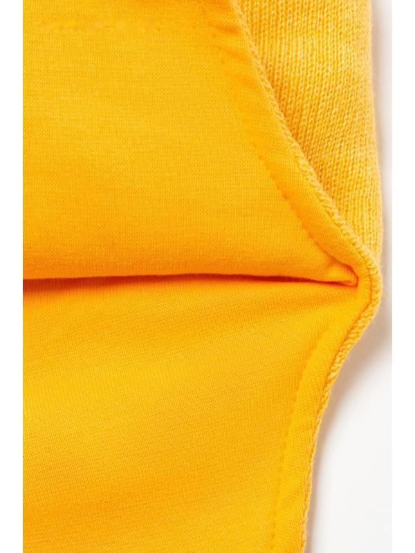 Шапка-шлем, цвет горчица, размер 50-54