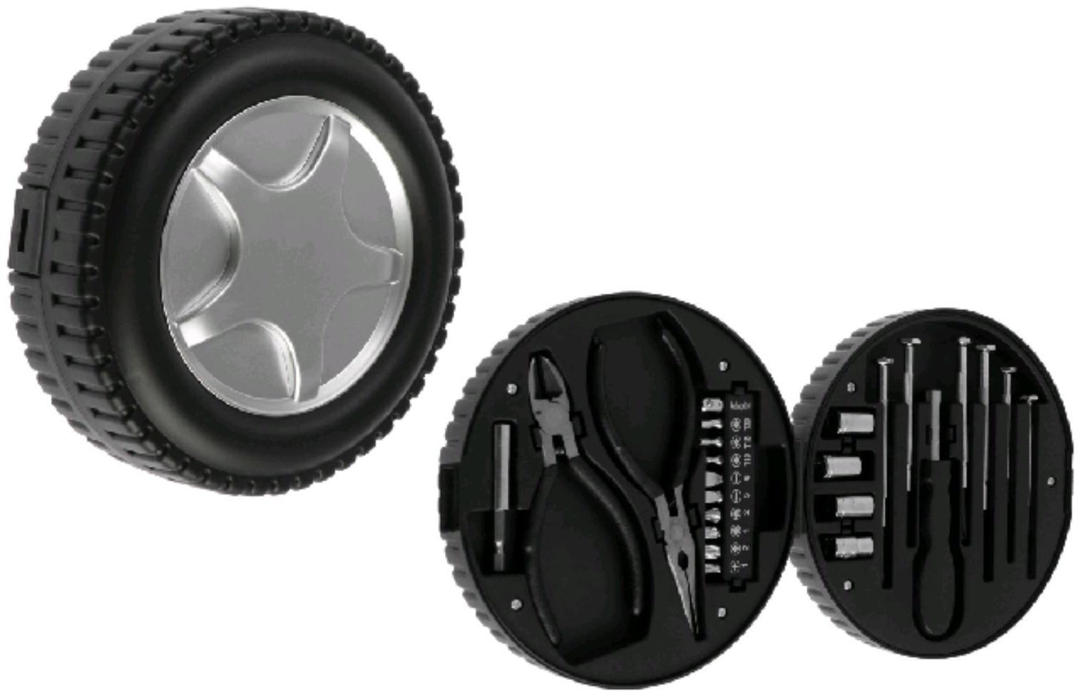 Набор инструментов ТУНДРА, подарочный пластиковый кейс 