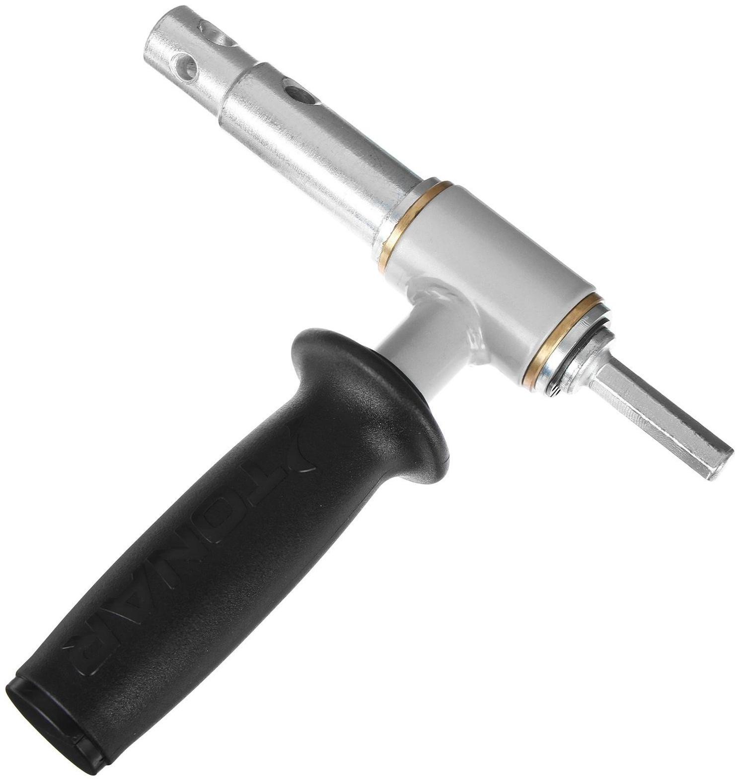 Комплект под мотобур: шнек MOTOSHTORM 130R + адаптер АШ-02 + молоточек