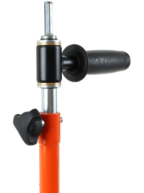 Комплект под мотобур: шнек MOTOSHTORM 130R + адаптер АШ-02 + молоточек