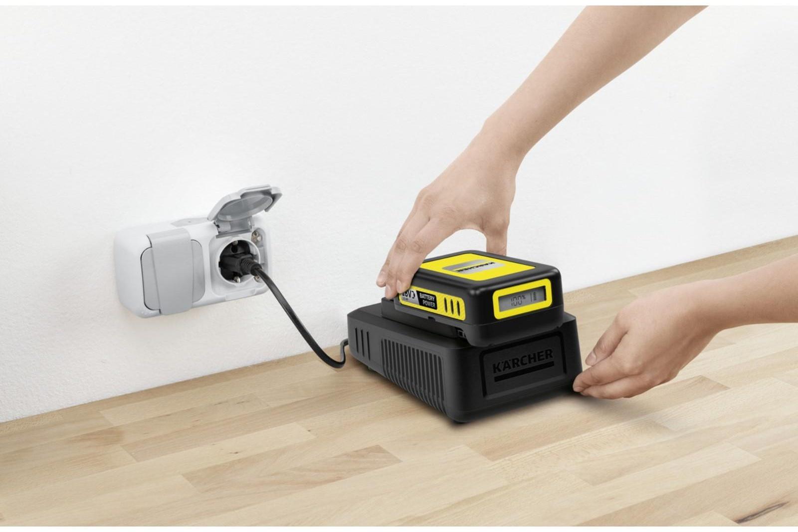 Быстрое зарядное устройство Karcher Fast Charger Battery Power 18 V, 18 В, 2.5 А, 1.5 м