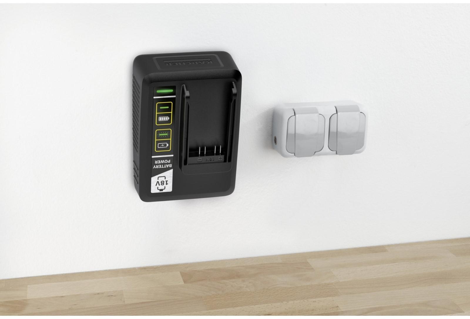 Быстрое зарядное устройство Karcher Fast Charger Battery Power 18 V, 18 В, 2.5 А, 1.5 м