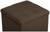 Пуф Бриг 400х400х430 Рогожка CHOCOLATE
