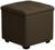 Пуф Бриг 400х400х430 Рогожка CHOCOLATE