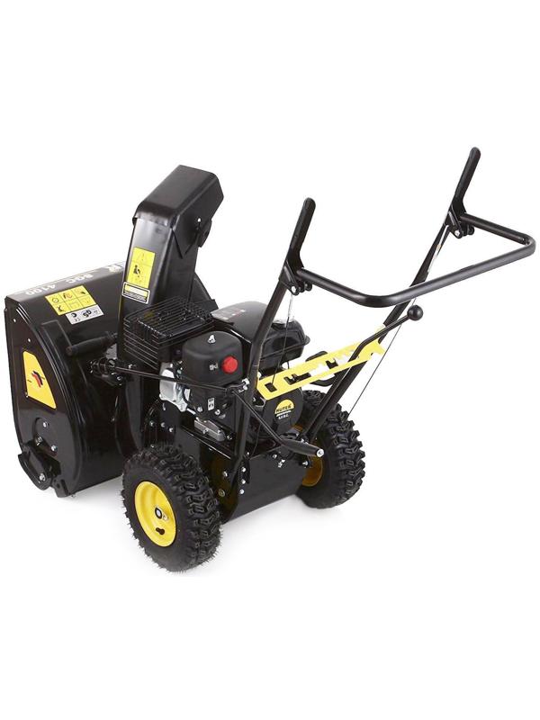 Снегоуборщик Huter SGC 4100, 4Т, 4100 Вт, 6.5 л.с., самоходный, ск. 5/2, шир./выс. 56/51 см