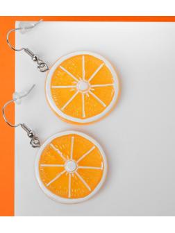 Серьги пластик 