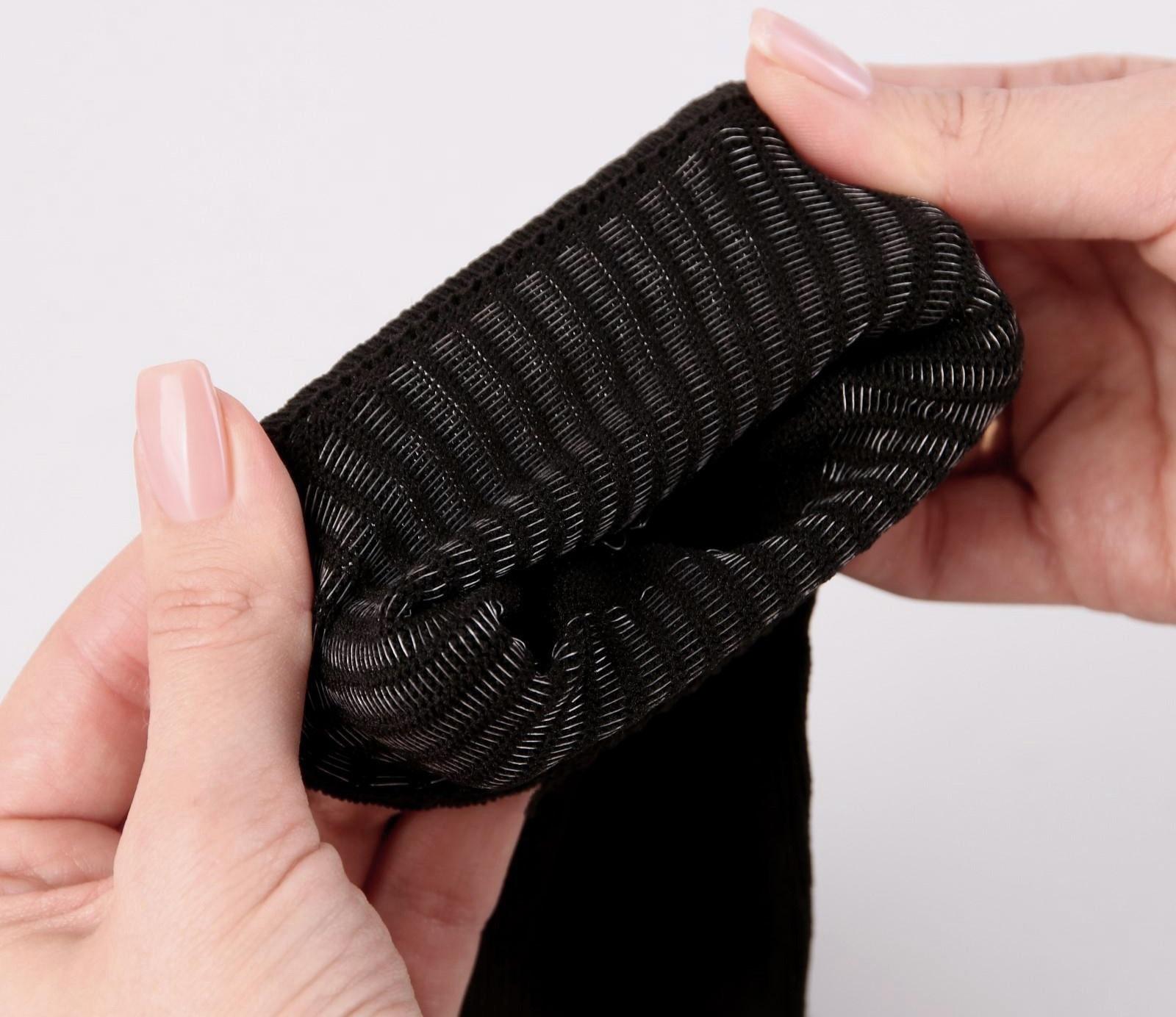 Гольфы утягивающие, универсальные, не являются медицинским изделием, 38-41 р-р, пара, цвет чёрный