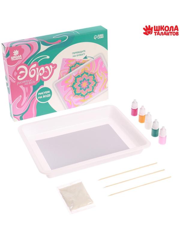 Рисование на воде: эбру «Узор»