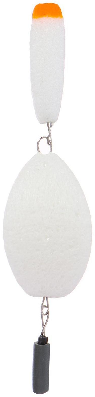 Поплавок зимний Premier Fishing точёный двойной №3, цвет белый (PR-2-3-W)