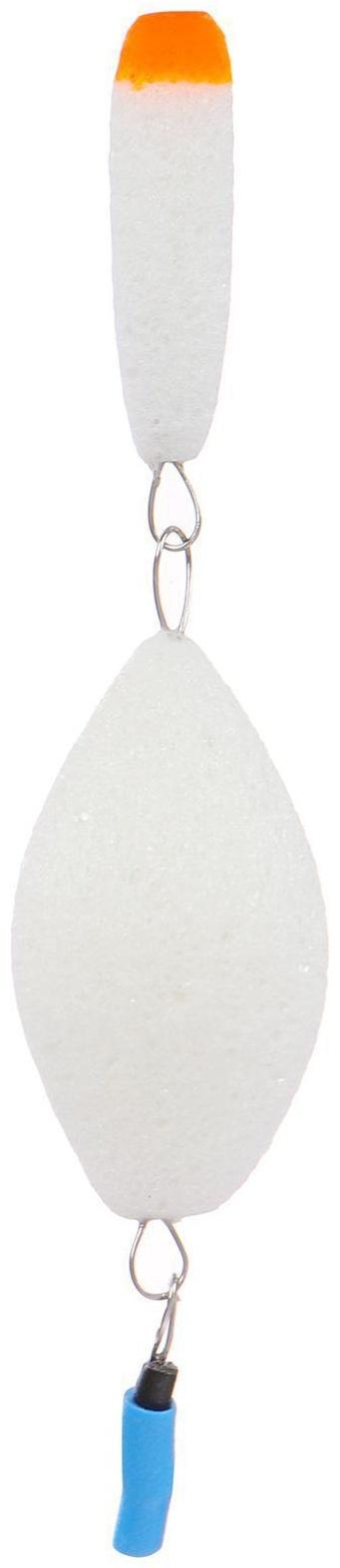 Поплавок зимний Premier Fishing точёный двойной №3, цвет белый (PR-2-3-W)