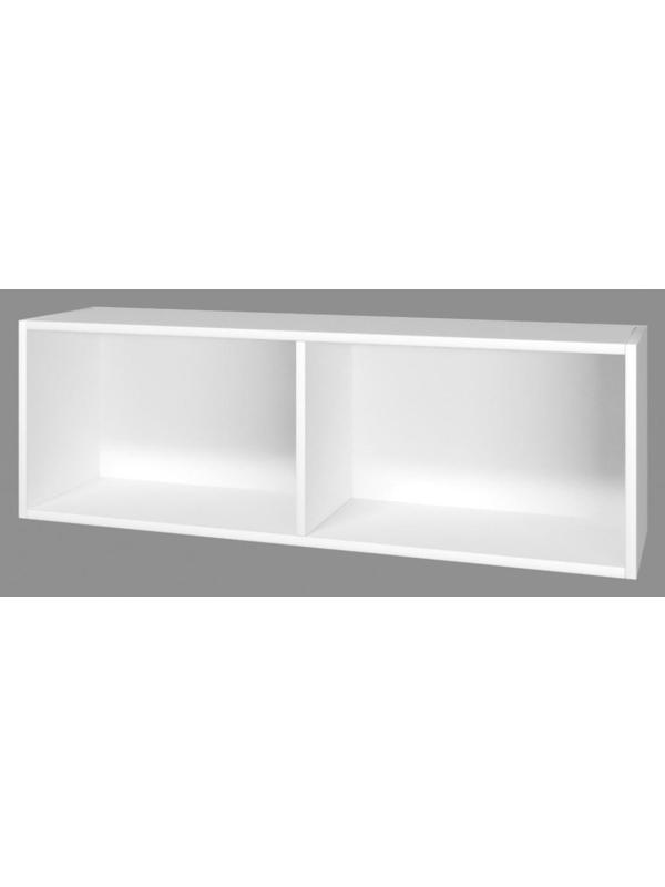Полка навесная «Умка», 1000 × 250 × 340 мм, открытая, цвет белый