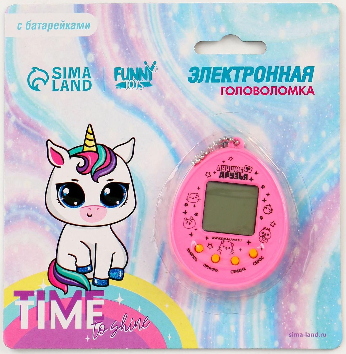 Электронная игра Time to shine, тамагочи, 168 персонажей