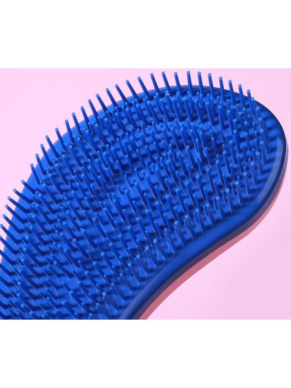 Расчёска массажная, 8 × 18,5 см, PVC коробка, цвет МИКС