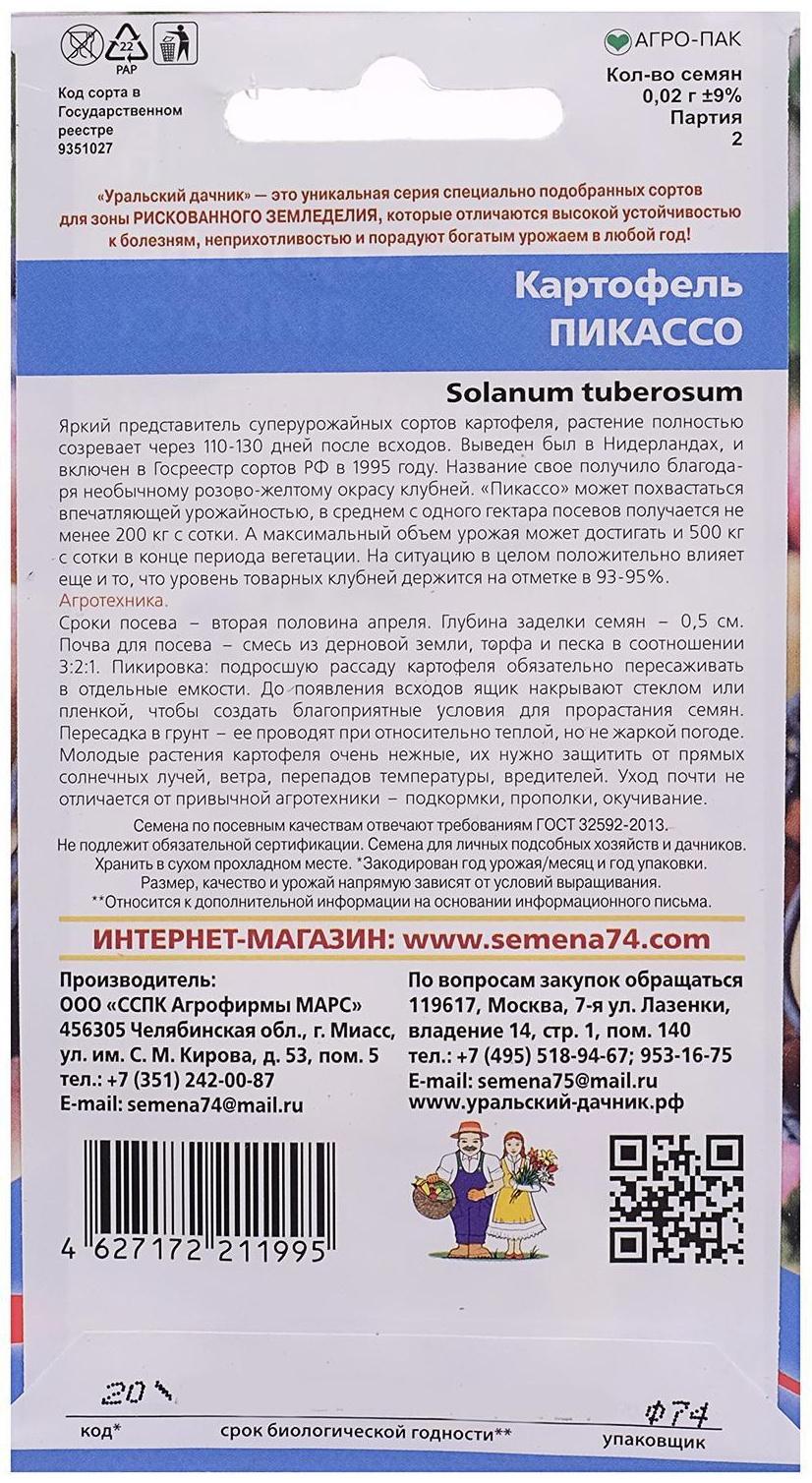 Семена Картофель 