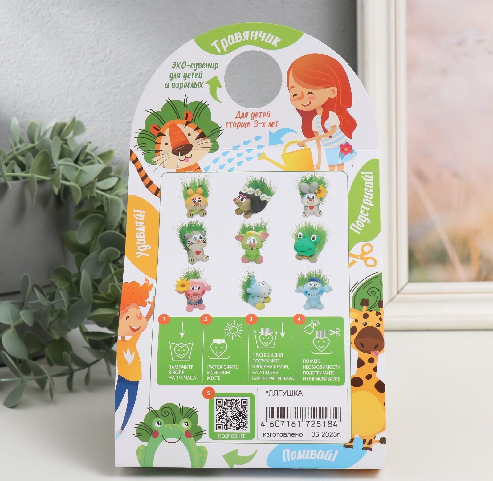 Растущий подарок травка 