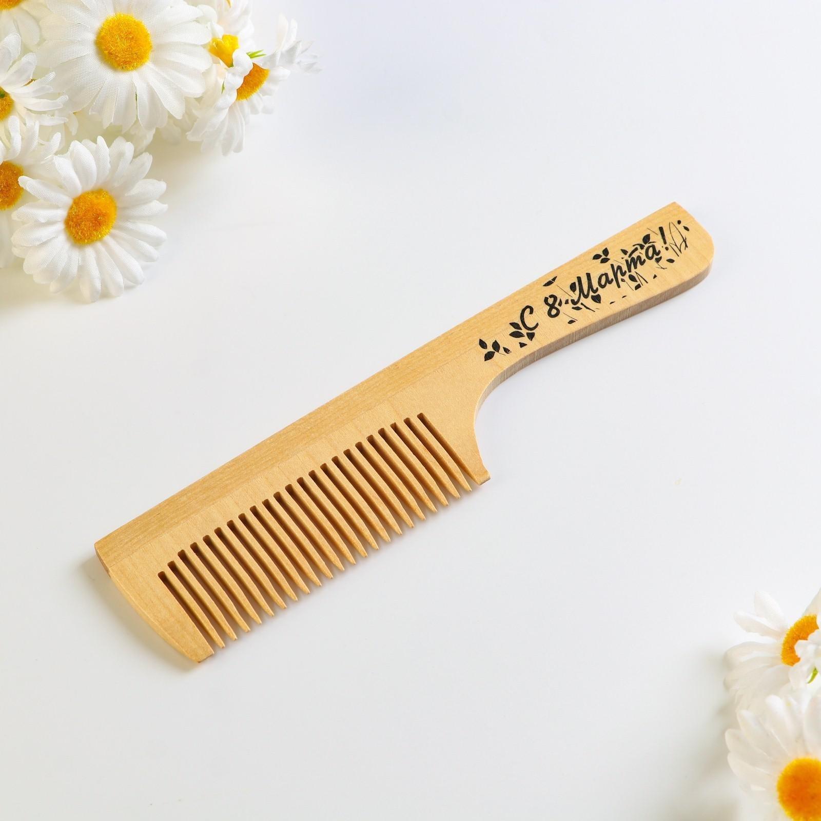 Расческа деревянная 